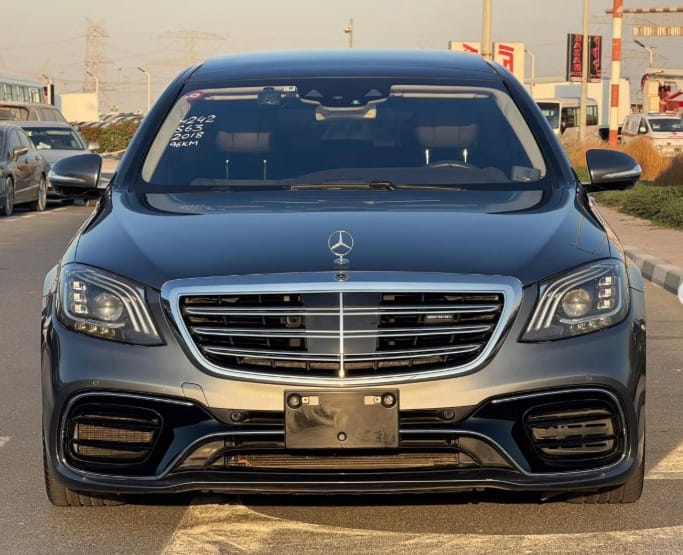 MERCEDES-BENZ S 63 AMG V8 2018 AUCTION GRADE 4.5/B