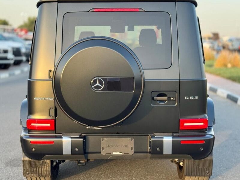 MERCEDES-BENZ G 63 AMG BLACK-GREY 2022 A/T Petrol