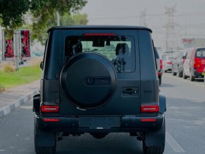 MERCEDES-BENZ G63 2024 FULL OPTION CHASSIS GUARANTEE