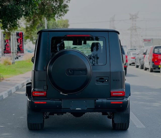 MERCEDES-BENZ G63 2024 FULL OPTION CHASSIS GUARANTEE