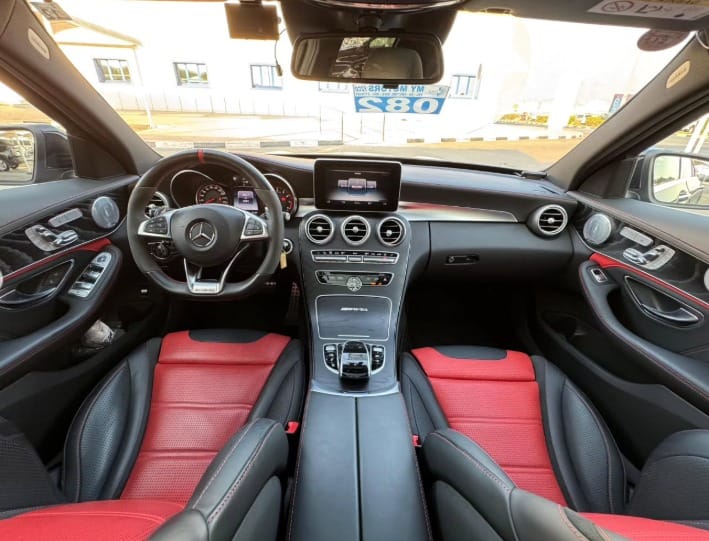 MERCEDES-BENZ C 63 S AMG V8 2017 AUCTION GRADE 4.5/B