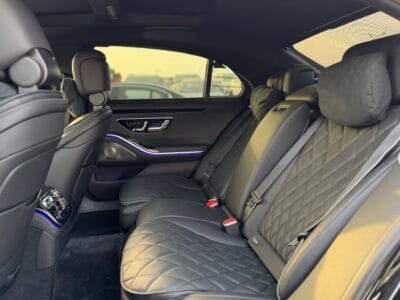 MERCEDES BENZ S 580 2022 Black Full Option CHASSIS GUARANTEE