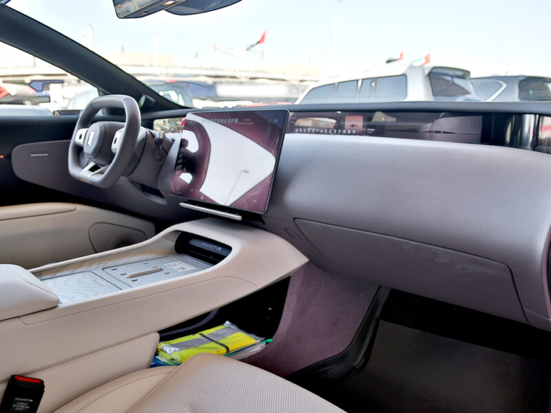 Avatr 12 Matte Blue GT Top Version Sport Hatchback with 3 Lidar Pure Electric 2024