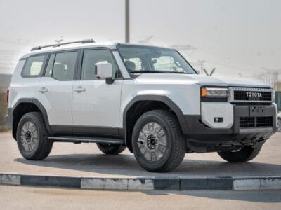 2026 Toyota Land Cruiser Prado 2.8L AT Diesel (White-Black)