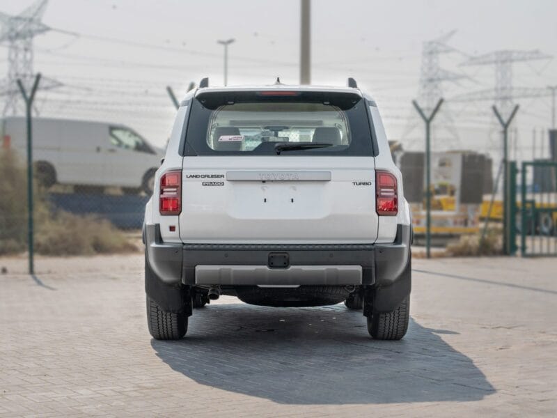 2026 Toyota Land Cruiser Prado 2.8L AT Diesel (White-Black)