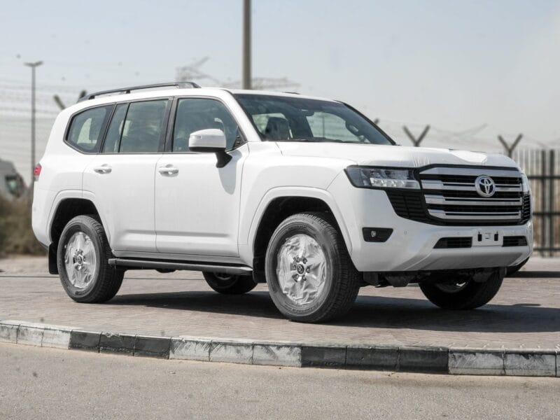 2025 Toyota Land Cruiser GXR 4.0L AT Petrol (White-Black)