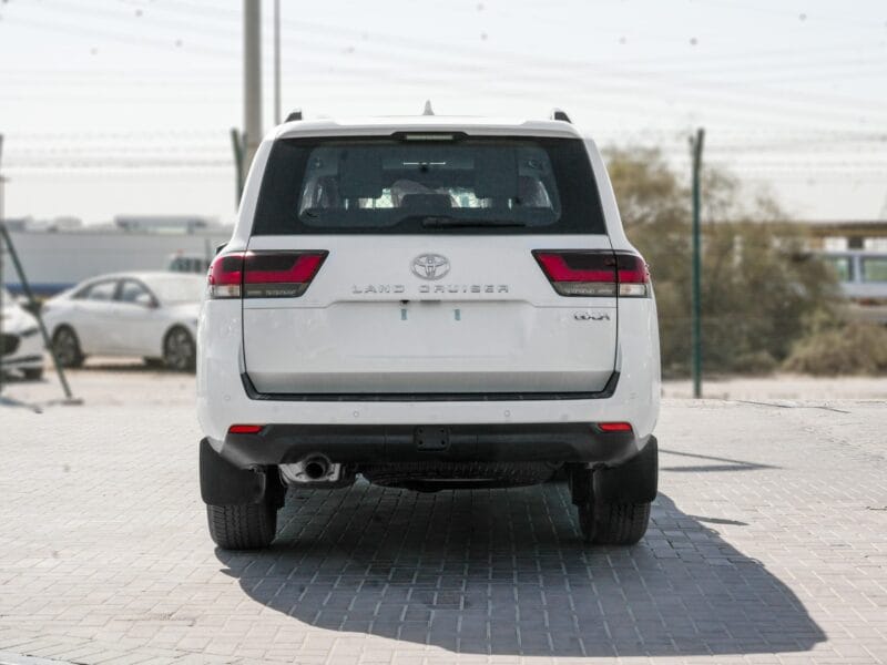 2025 Toyota Land Cruiser GXR 4.0L AT Petrol (White-Black)