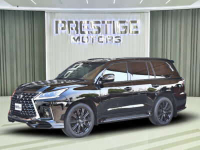2021 Lexus LX570 SPORT BLACK-EDITION THREE-ROW. 5.7L V8. 4WD. USED. Local Registration +10%