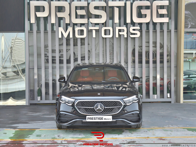 Mercedes-Benz E 200 2024 AMG NIGHT PACKAGE RWD. For Local Registration +10%
