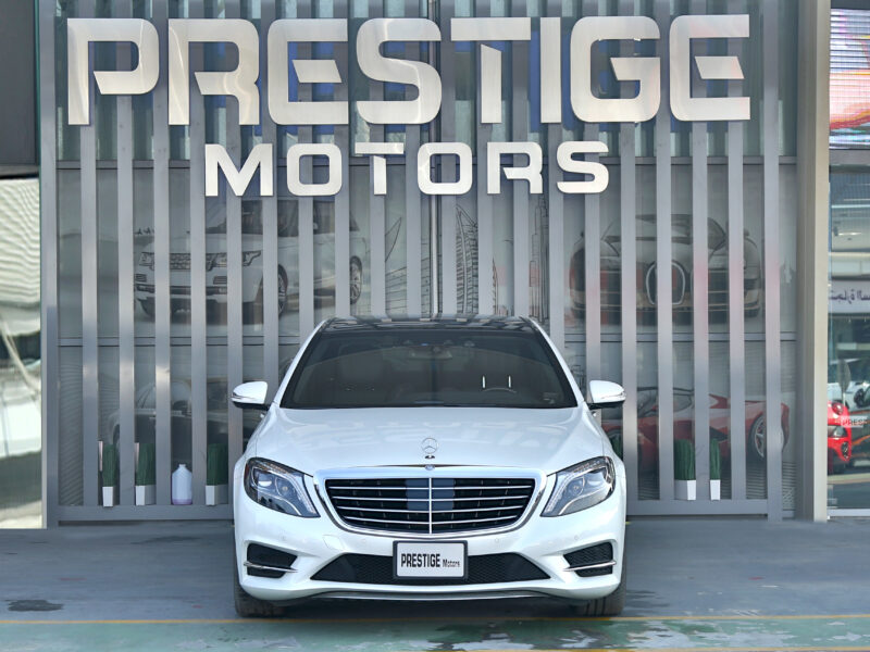 Mercedes-Benz S 550 2017 Perfect inside and out