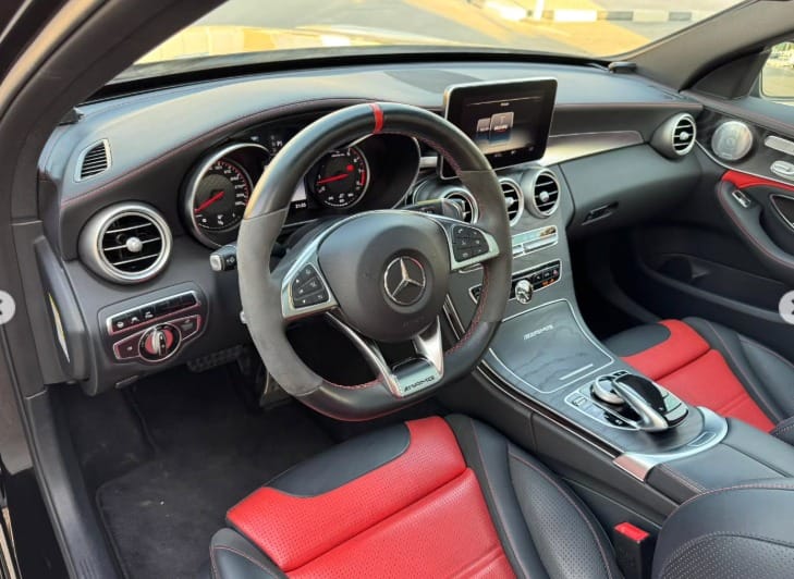 MERCEDES-BENZ C 63 S AMG V8 2017 AUCTION GRADE 4.5/B