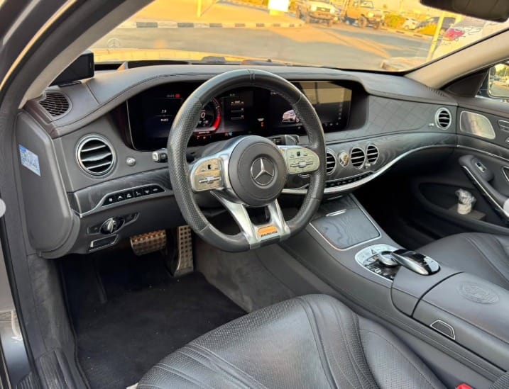 MERCEDES-BENZ S 63 AMG V8 2018 AUCTION GRADE 4.5/B