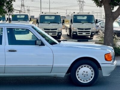 1988 MERCEDES-BENZ 350 SE FULL OPTION CHASSIS GUARANTEE