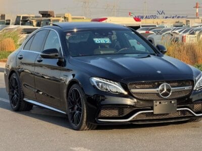 MERCEDES-BENZ C 63 S AMG V8 2017 AUCTION GRADE 4.5/B