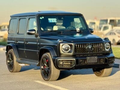 MERCEDES-BENZ G 63 AMG BLACK-WHITE 2022 A/T Petrol