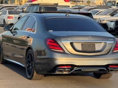 MERCEDES-BENZ S 63 AMG V8 2018 AUCTION GRADE 4.5/B