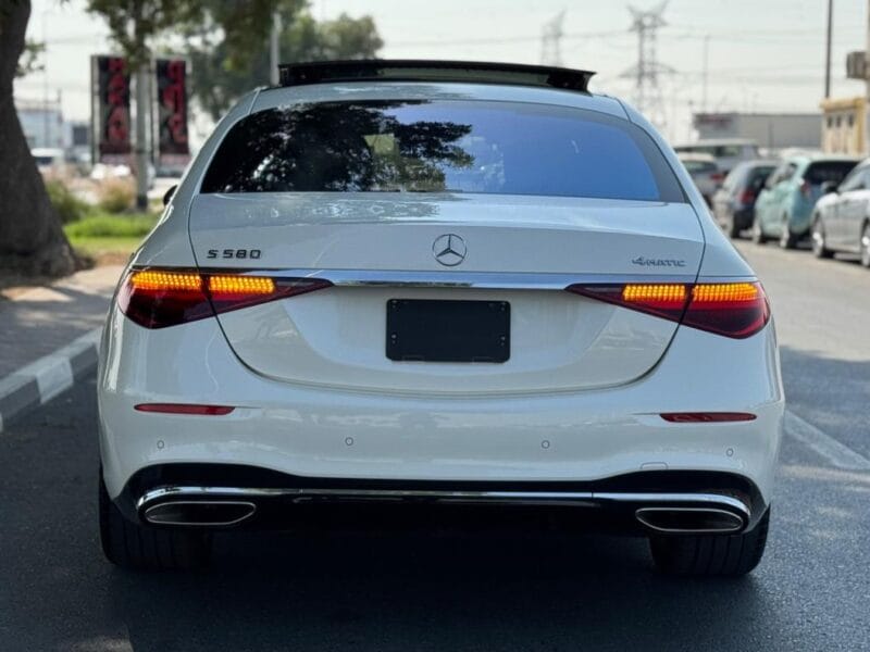 MERCEDES-BENZ S 580 WHITE 2022 A/T Petrol