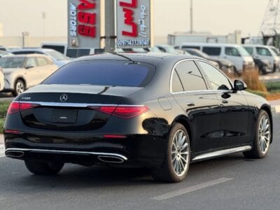 MERCEDES BENZ S 580 2022 Black Full Option CHASSIS GUARANTEE