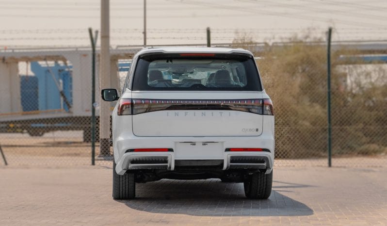2025 Infiniti QX80 Sensory 3.5L AT Petrol (White-Tan)
