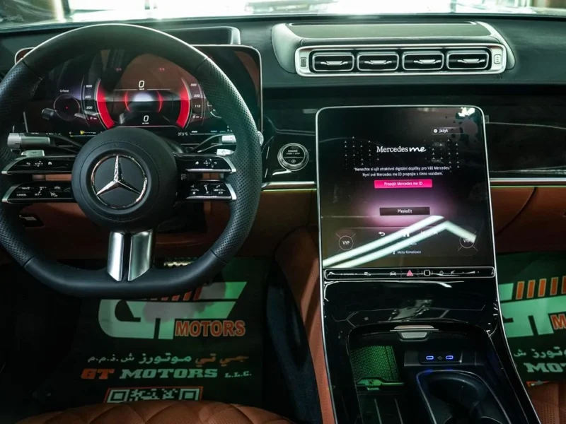 2026 Mercedes-Benz S 500 6 Cylinders Engine Black Tan GCC Specs