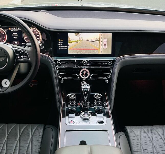 2021 BENTLEY FLYING SPUR 6.0L Twin-Turbo W12 Engine Silver Black