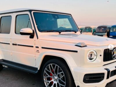 2021 MERCEDES BENZ G 63 White-Black CHASSIS GUARANTEE