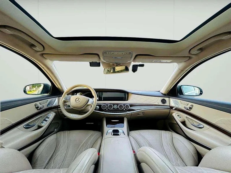 2014 Mercedes-Benz S-Class S 63 AMG UPER CLEAN CAR Silver Beige