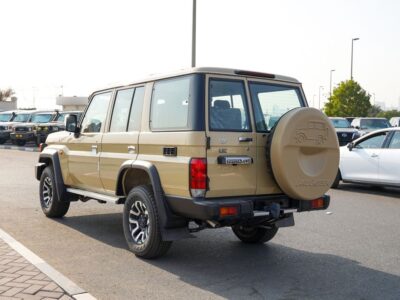 2025 Toyota Land Cruiser 70 Beige Tan GCC Specifications