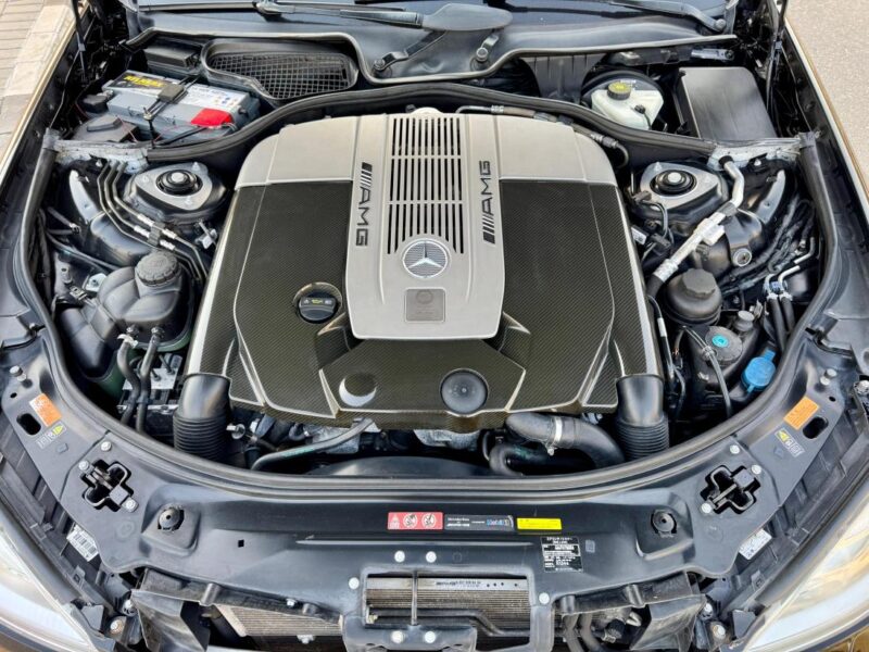 2010 Mercedes-Benz S 65 AMG 6.0L V12 twin-turbocharged Engine Black