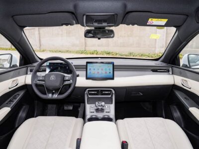 2025 BYD QIN PLUS BYD QIN Plus 1.5L Engine Hybrid White Beige