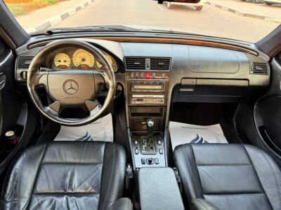 1998 Mercedes-Benz C-Class C43 AMG 8 Cylinder Clean Title Silver Black