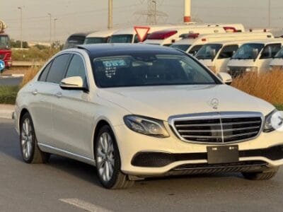 2018 MERCEDES-BENZ E400 V6 AUCTION GRADE 4/B