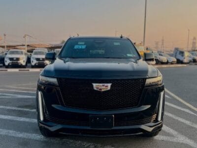 2023 CADILLAC ESCALADE ESV FULL OPTION CHASSIS GUARANTEE Black