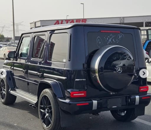 2022 MERCEDES-BENZ G63 FULL OPTION CHASSIS GUARANTEE Blue