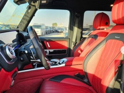 2021 MERCEDES BENZ G63 FULL OPTION CHASSIS GUARANTEE Black