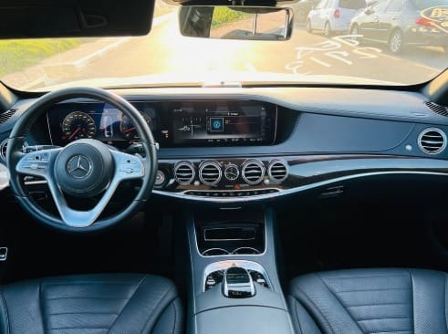2018 MERCEDES BENZ S450 White CHASSIS GUARANTEE