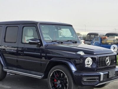 2022 MERCEDES-BENZ G63 FULL OPTION CHASSIS GUARANTEE Blue