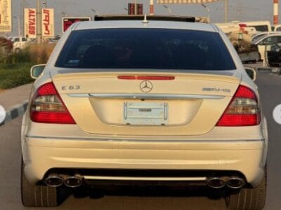 2008 MERCEDES-BENZ E63 AMG V8 AUCTION GRADE 4/B