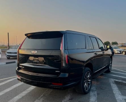 2023 CADILLAC ESCALADE ESV FULL OPTION CHASSIS GUARANTEE Black