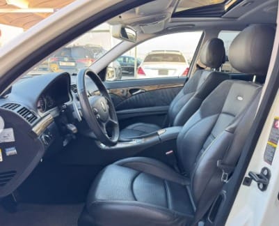 2008 MERCEDES-BENZ E63 AMG V8 AUCTION GRADE 4/B