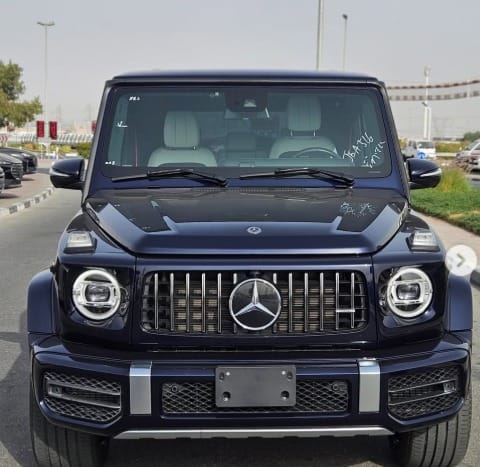 2022 MERCEDES-BENZ G63 FULL OPTION CHASSIS GUARANTEE Blue
