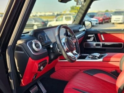 2021 MERCEDES BENZ G63 FULL OPTION CHASSIS GUARANTEE Black