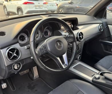 2015 MERCEDES-BENZ GLK350 V6 AUCTION GRADE 4.5/B Black