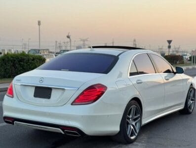 2015 MERCEDES BENZ S550 V8 AUCTION GRADE 4/B
