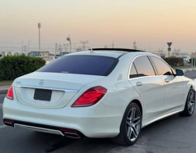 2015 MERCEDES BENZ S550 V8 AUCTION GRADE 4/B