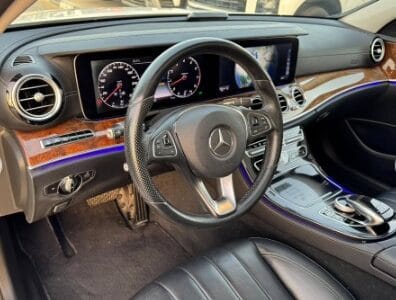 2018 MERCEDES-BENZ E400 V6 AUCTION GRADE 4/B