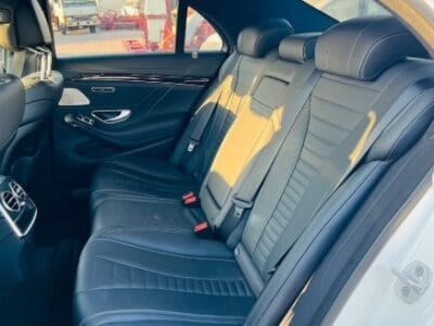 2018 MERCEDES BENZ S450 White CHASSIS GUARANTEE