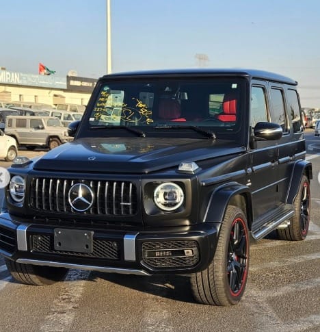 2021 MERCEDES BENZ G63 FULL OPTION CHASSIS GUARANTEE Black