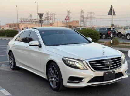 2015 MERCEDES BENZ S550 V8 AUCTION GRADE 4/B
