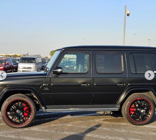 2021 MERCEDES BENZ G63 FULL OPTION CHASSIS GUARANTEE Black